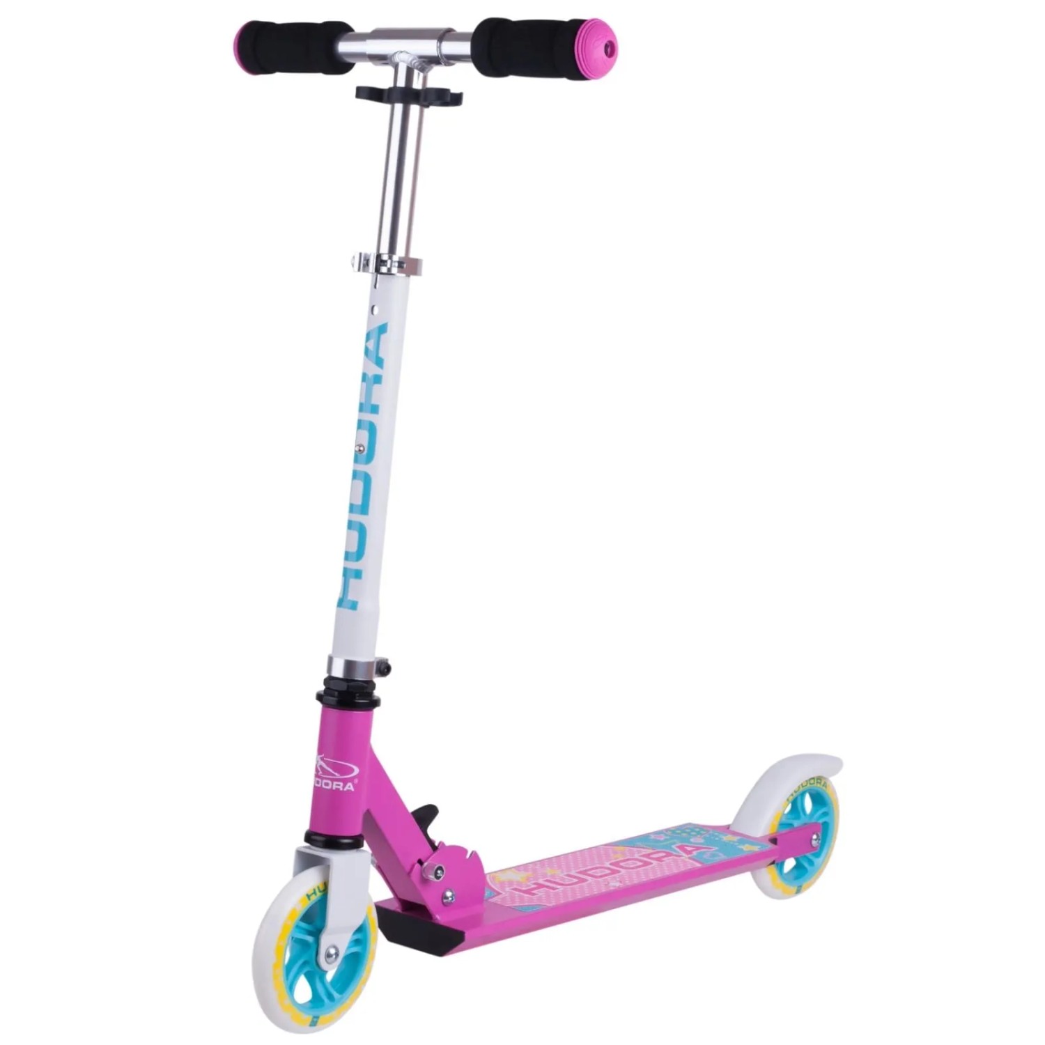 Hudora Kinder City Scooter Skate Wonders Pink
