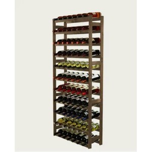 Volles, braunes Kiefernholz Weinregal Pinotwine für 77 Flaschen im OBI Online-Shop.