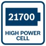 Symbolbild: 21700 High Power Cell für Bosch Professional Akku-Starterset.