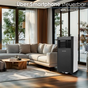 Echos Eco-112 Mobile Klimaanlage mit WiFi 9000 BTU
