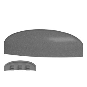 Bauheld Wasserschlitzkappen, 30-35mm, 30 Stk., RAL 7016 (Anthrazit), für Fenster zur Reduzierung von Zugluft.