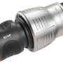 Gardena Premium Wasserstop 3/4 Zoll: Schlauchkupplung aus Metall und Kunststoff für Gartenschläuche.