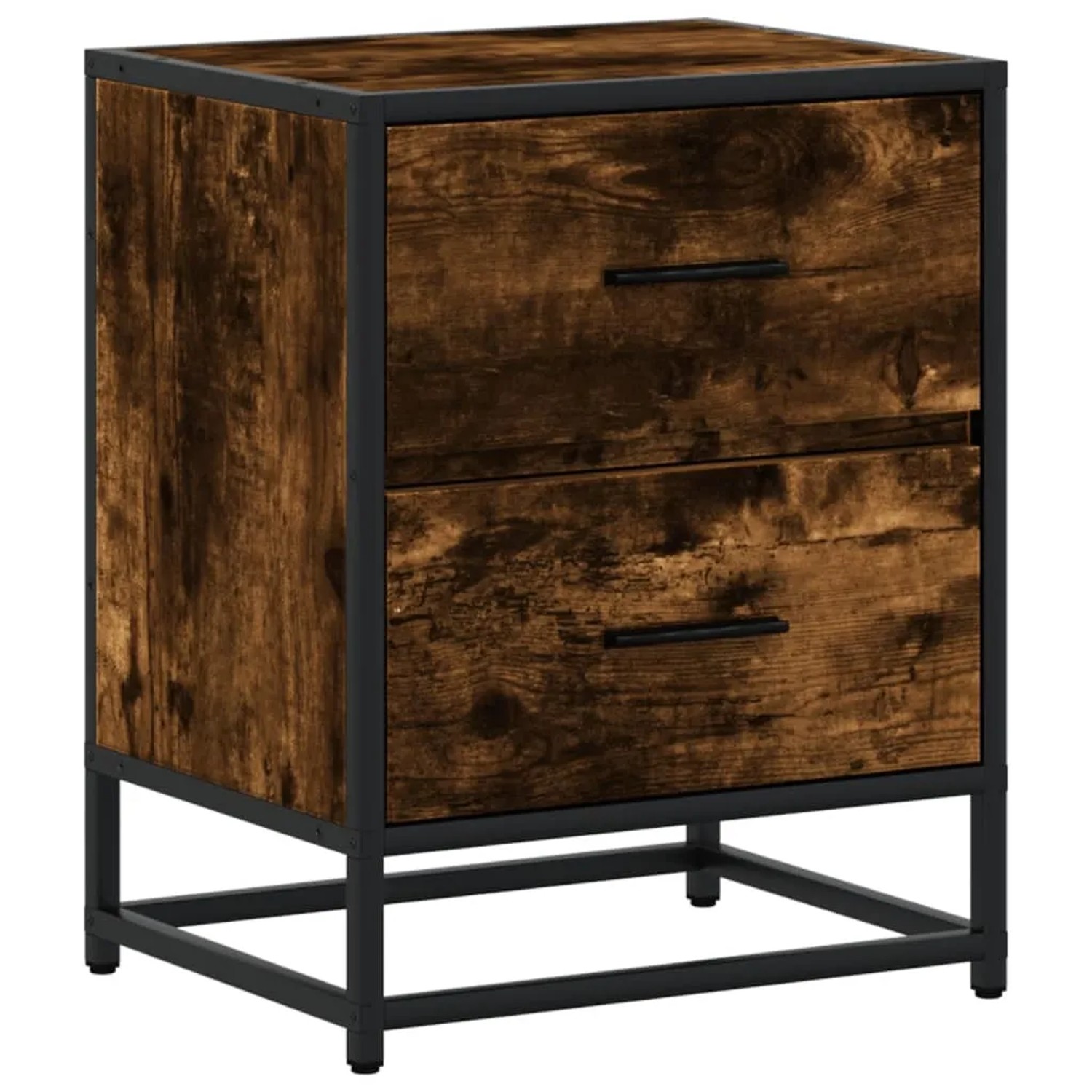 vidaXL Nachttische 2 Stk, Räuchereiche 40x31x50 cm Holzwerkstoff 848679_6
