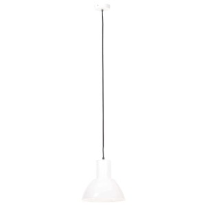 vidaXL Hängelampe 25 W Weiß Rund 28,5 cm E27 320570