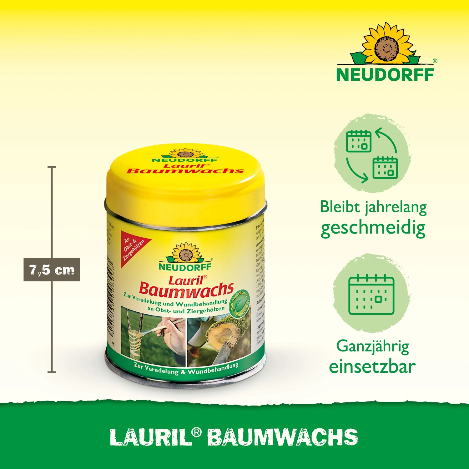Neudorff Lauril Baumwachs 125 g_3