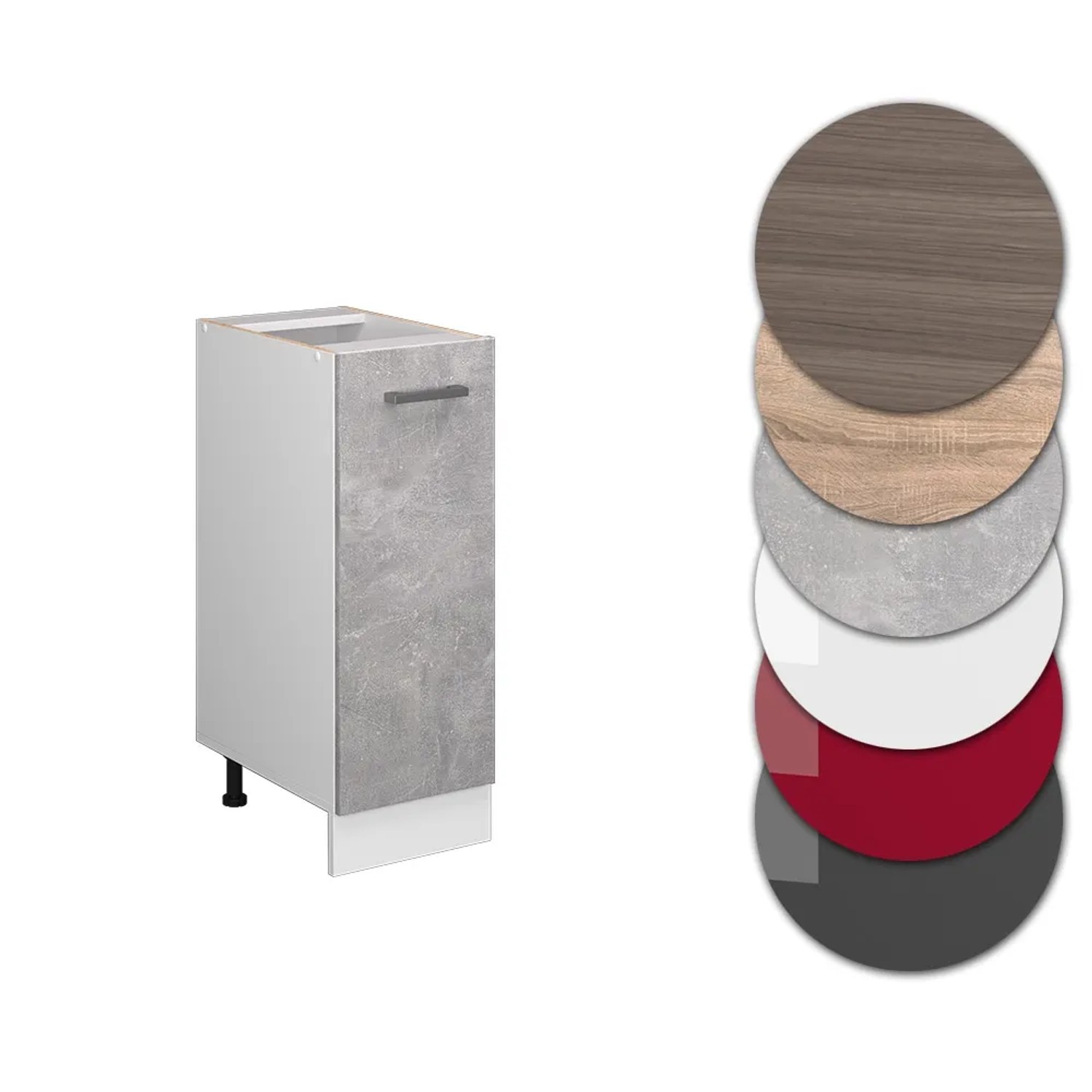 Kchenunterschrank 30 Cm Breit Ohne Arbeitsplatte