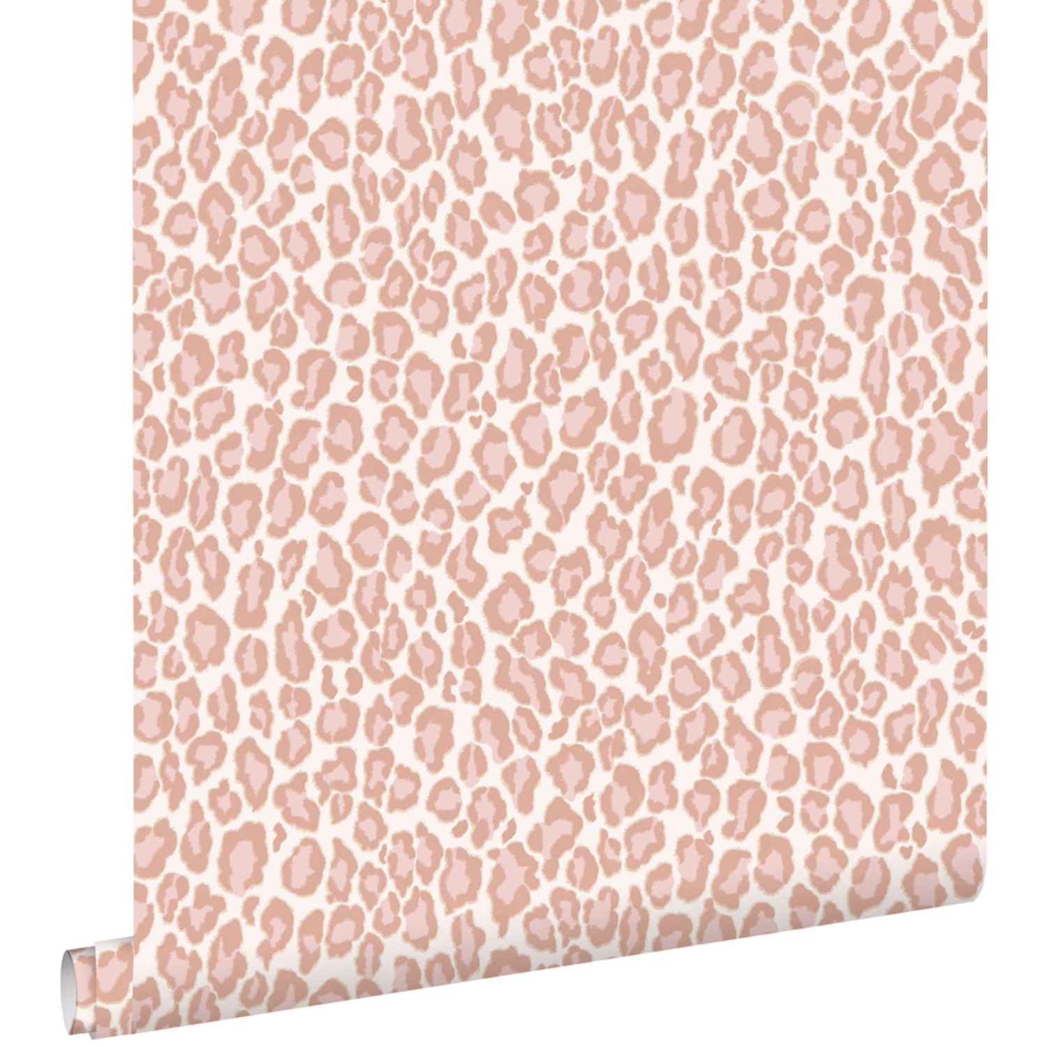 ESTAhome Tapete Leopardenmuster Pfirsichrosa 53 cm x 10.05 m günstig online kaufen