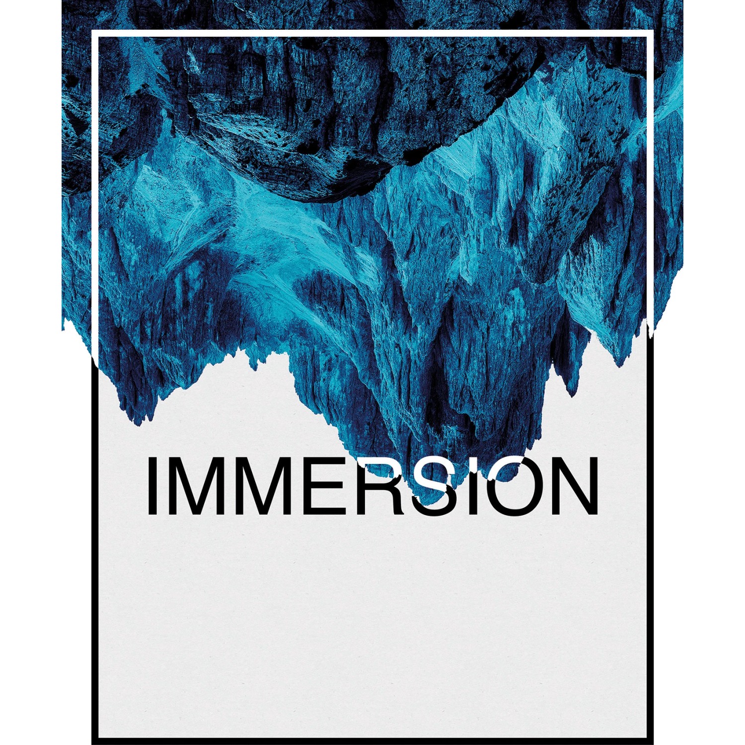 Komar Wandbild Immersion Blue 40 x 50 cm