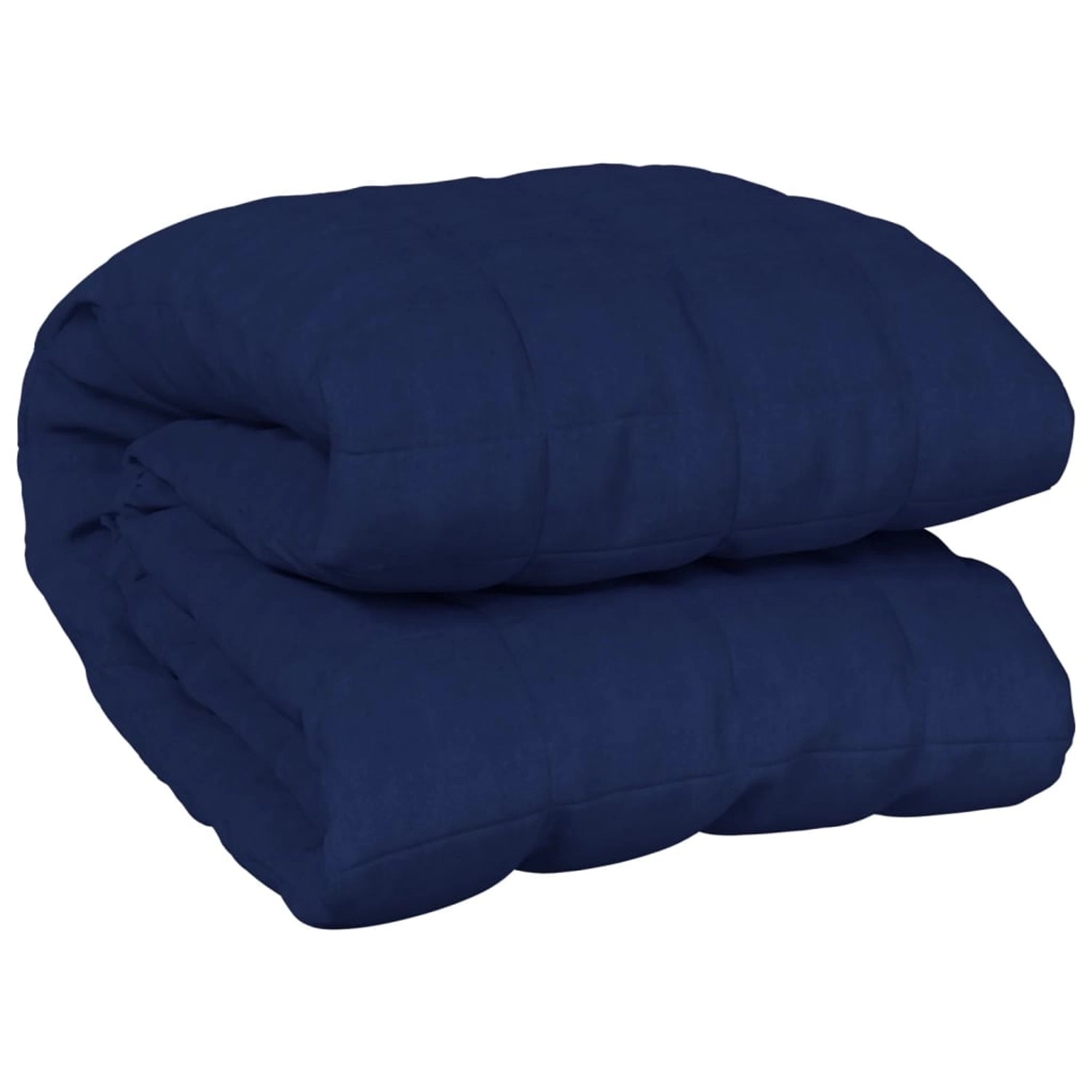 vidaXL Gewichtsdecke Blau 220x230 cm 15 kg Stoff Modell 1