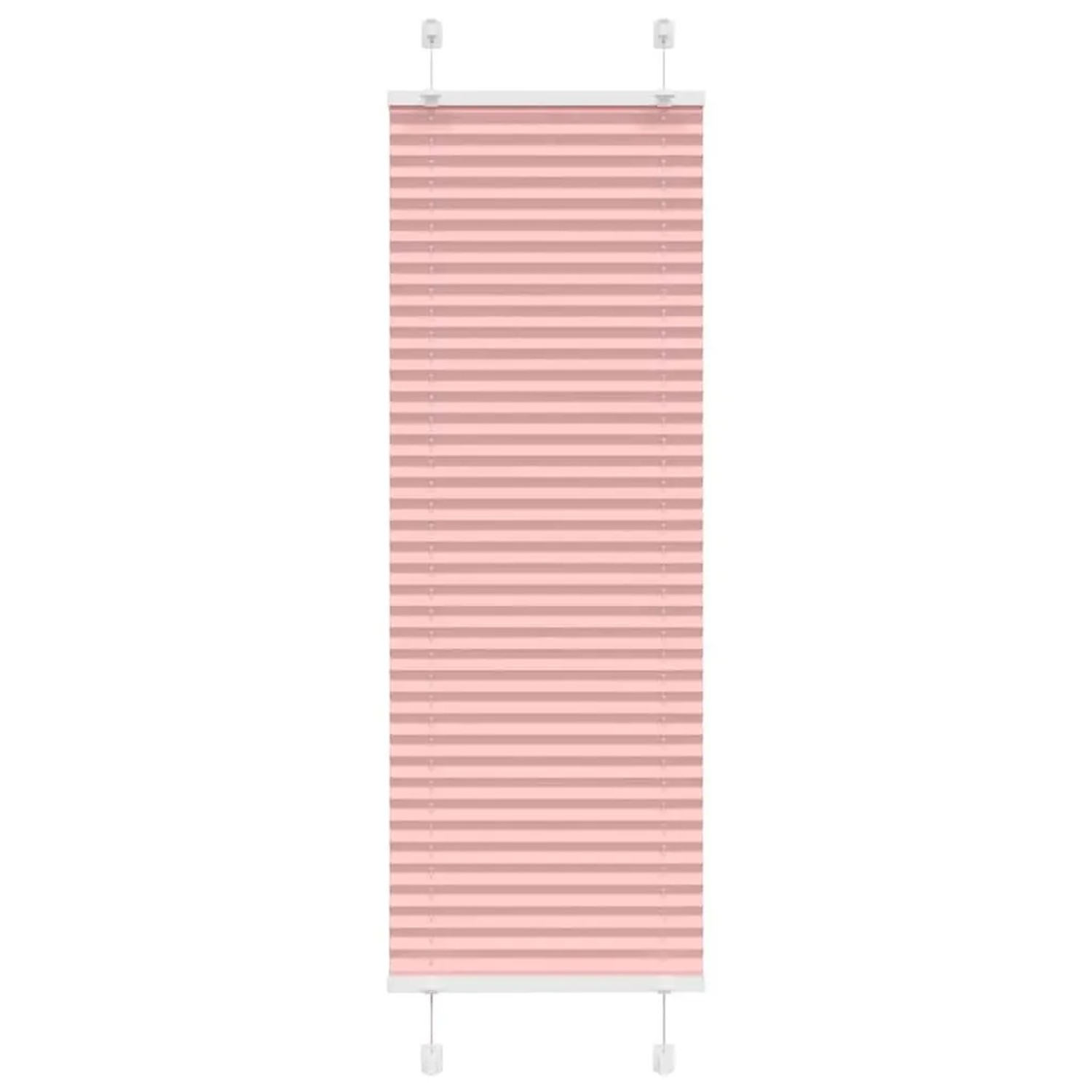vidaXL Plissee Rosa 50x100 cm Stoffbreite 49,4 cm Polyester 4015422 günstig online kaufen