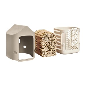 Elho Insektenhotel Cosy 18 cm Beige-Weiß
