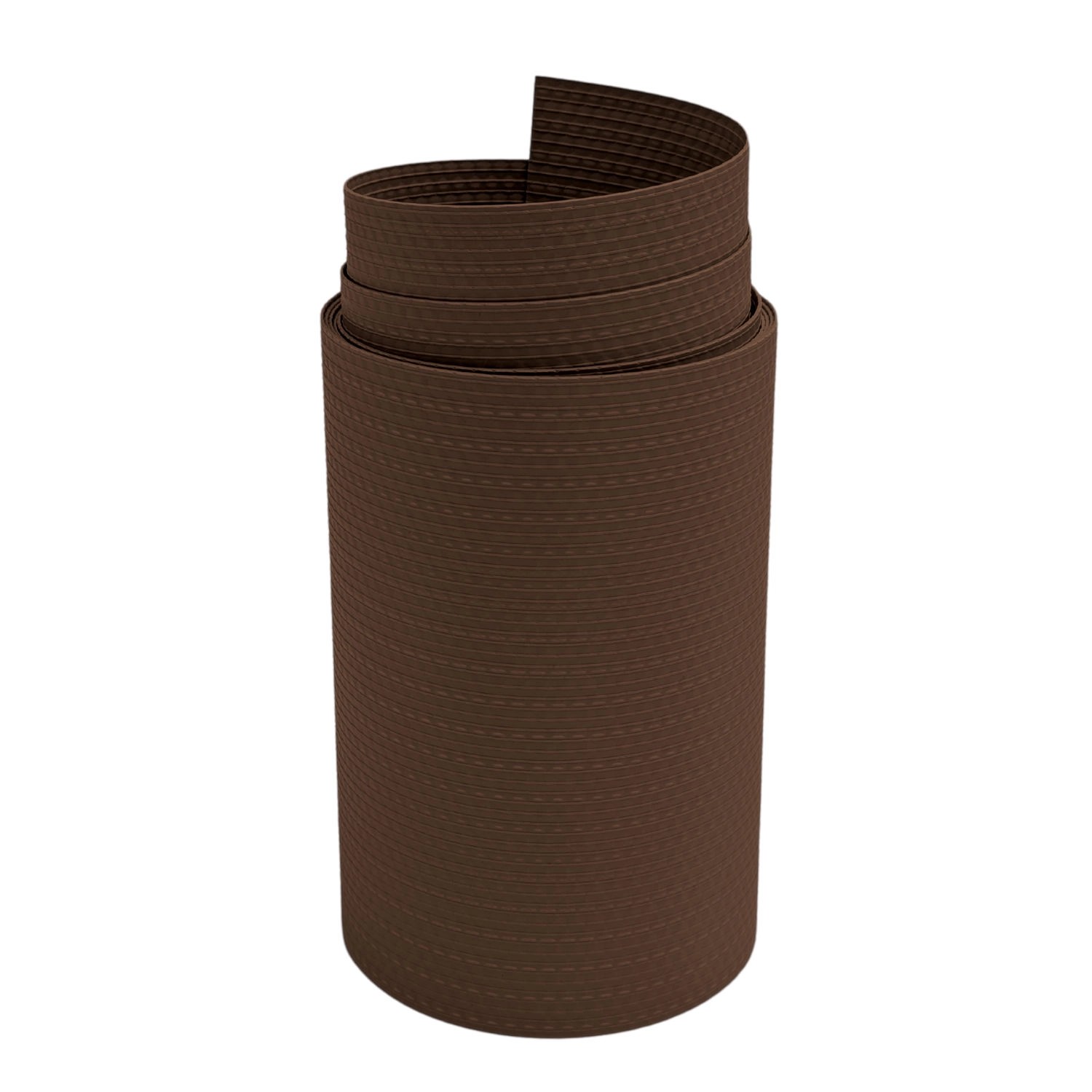 zaunzu Sichtschutz DELUX-R Einzelstreifen mit Wabenstruktur Braun 2,55m günstig online kaufen