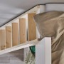 Intercon Raumspartreppe Safe Step aus Fichtenholz mit 8 breiten Stufen als Innentreppe am Hochbett.