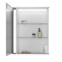 Jokey Spiegelschrank Cento 50 cm x 65 cm Alufarben_5