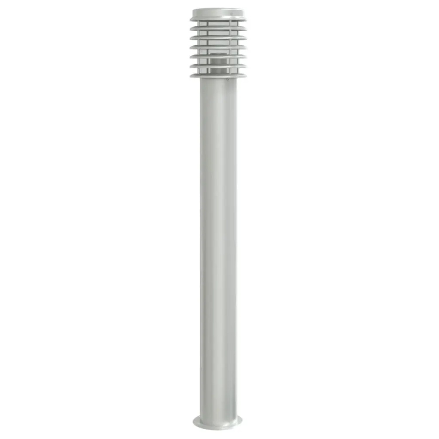 vidaXL Wegeleuchte Silbern 110 cm Edelstahl 4006359