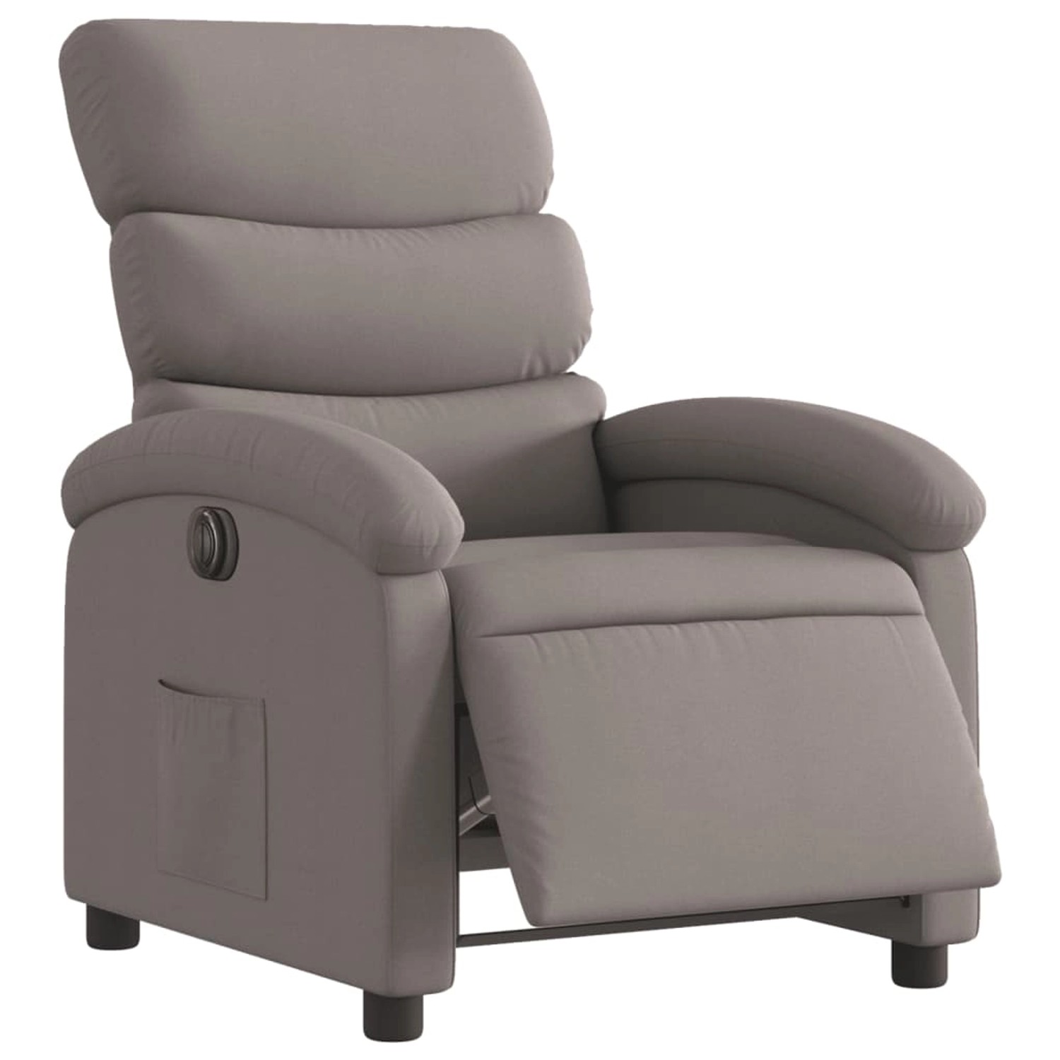 vidaXL Relaxsessel Elektrisch Taupe Stoff Modell 25 günstig online kaufen