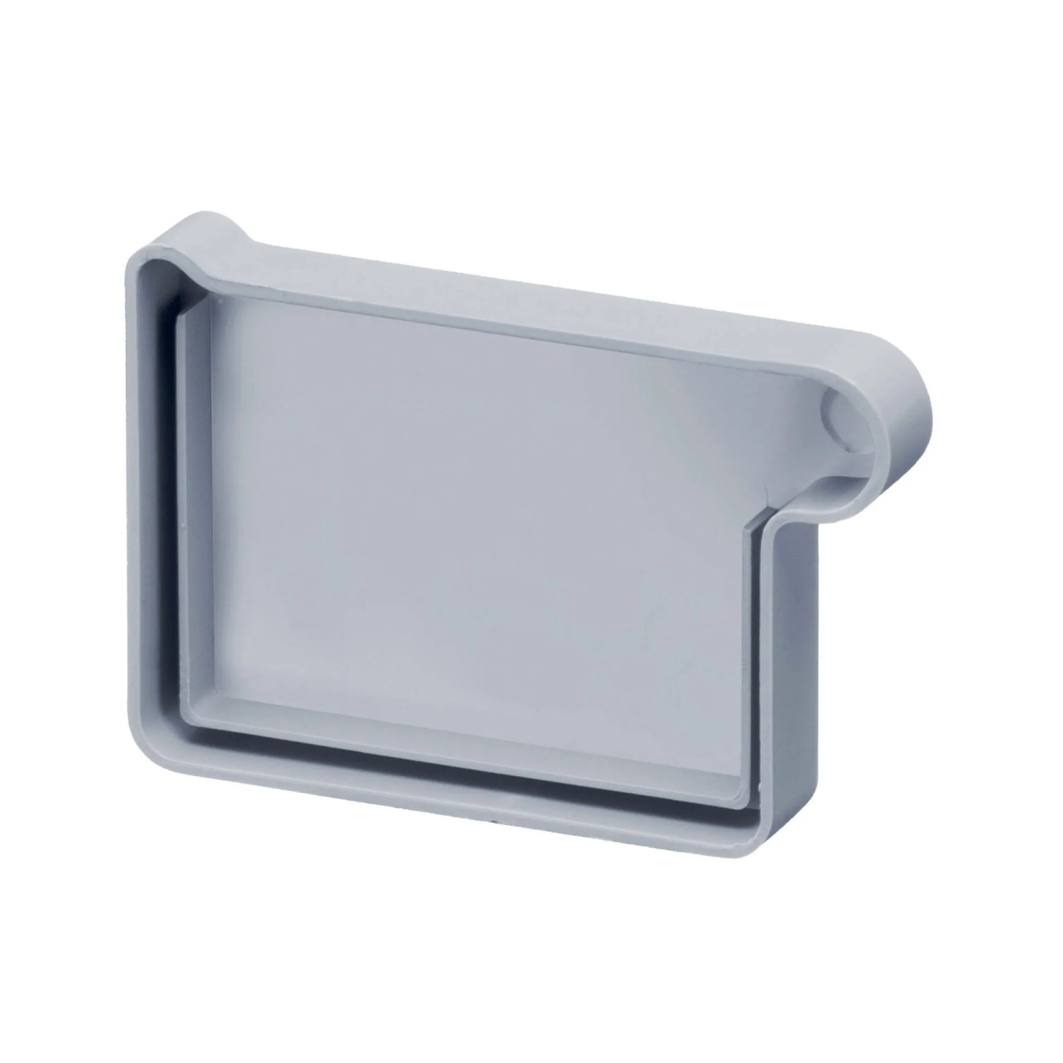 Thumbnail - Inefa Rinnenboden Rechts PVC NW 83 Kastenrinne Grau Abdichtung Dachrinne