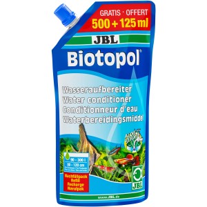 JBL Biotopol Wasseraufbereiter Nachfüllpackung für Aquarien, 500+125ml.