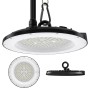 LUXULA LED UFO Hallenstrahler, 150W, 15000lm, 5000K, neutralweiß, IP65, EPISTAR Hallenleuchte.