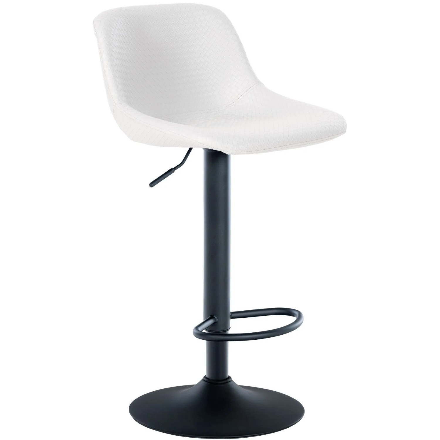 CLP Barhocker Loft weiß/Kunstleder