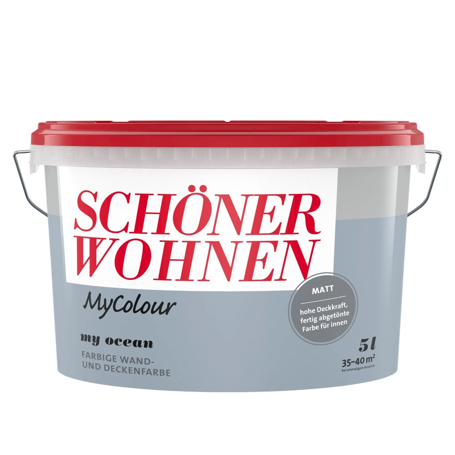 Schöner Wohnen Wand- und Deckenfarbe My Colour My Ocean Matt 5,