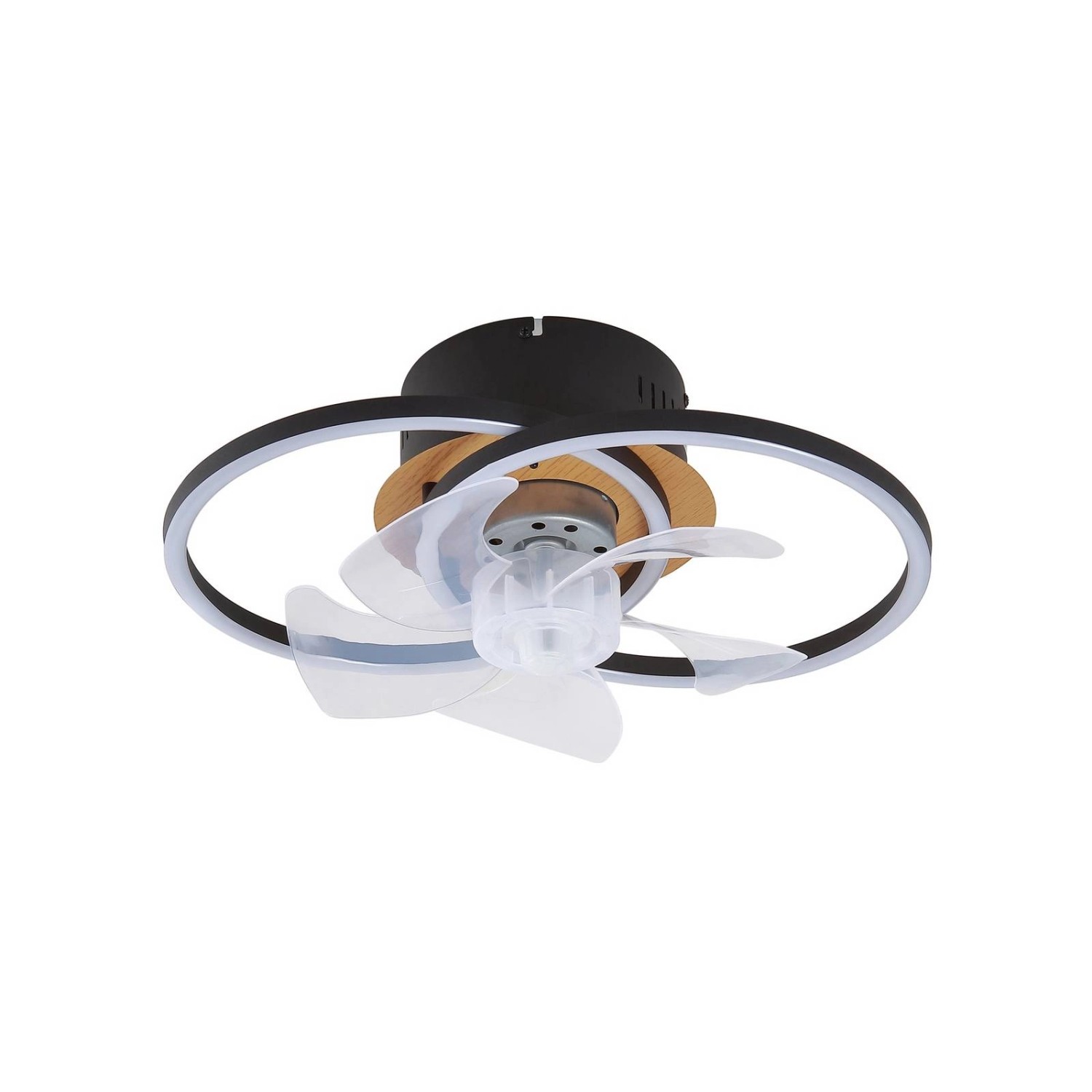 Lindby LED Deckenventilator mit Lampe Lomana 10022125 Dimmbar Leselampe Mod günstig online kaufen