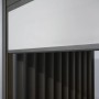 Biohort Sonnenschutzrollo elektrisch, 3 m, dunkelgrau-metallic für Terrassenüberdachung.
