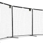 EXIT Backstop Sportnetz 300x900cm als Ballfangnetz für Garten oder Sportplatz.