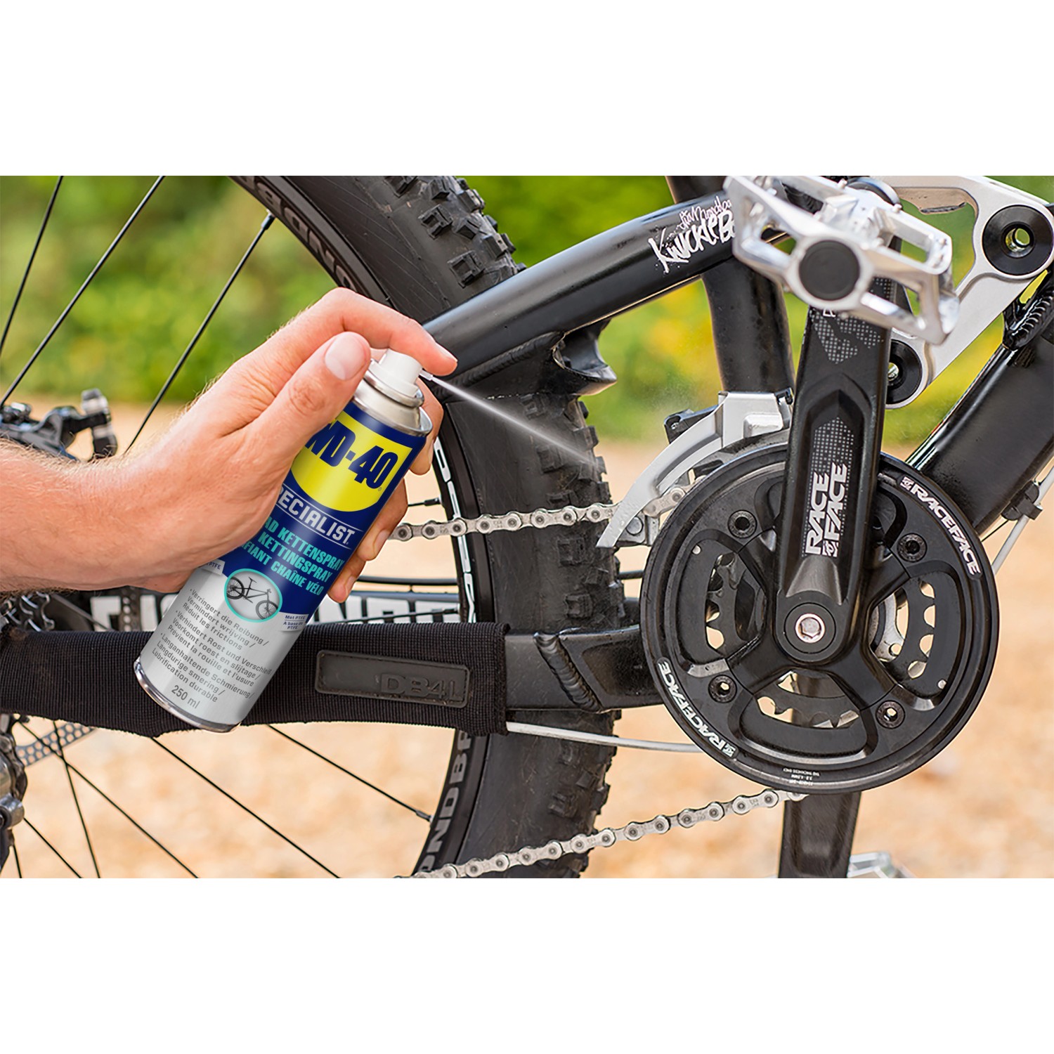 Kettenantrieb - Ihr Fahrrad Und Fitness Spezialist Inh. K.brandes WD-40 Specialist Fahrrad Kettenspray 250 ml kaufen bei OBI