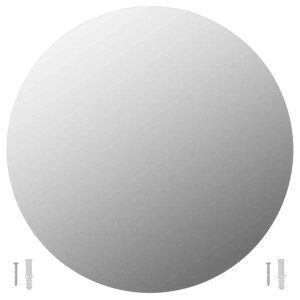vidaXL Wandspiegel 70 cm Rund Glas 245705