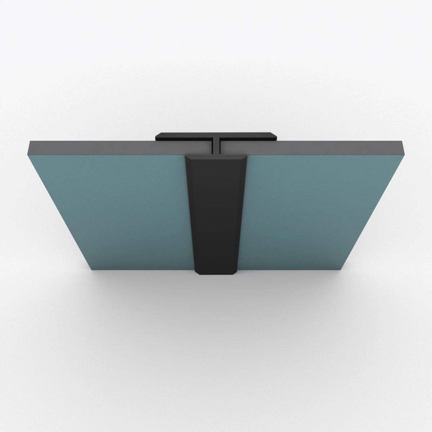 Aurlane Verbindungsprofil Schwarz mit Aluminium Profil 0,2 cm x 0,5 cm x 210 cm