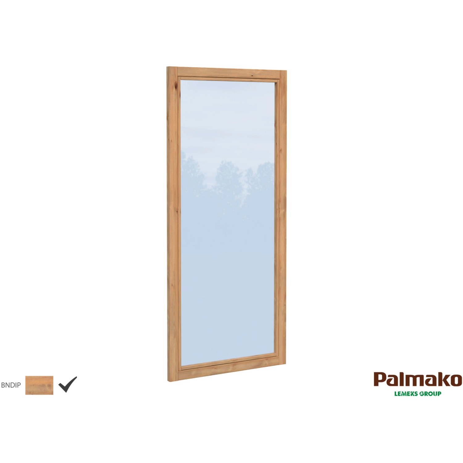 Palmako Glaselement für Holz-Pavillon Lucy Braun tauchgrundiert 103 x 230 c günstig online kaufen