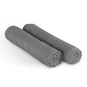 8er-Pack Bestlivings Microfaser Geschirrtücher, anthrazit, 65x45cm, gerollt.