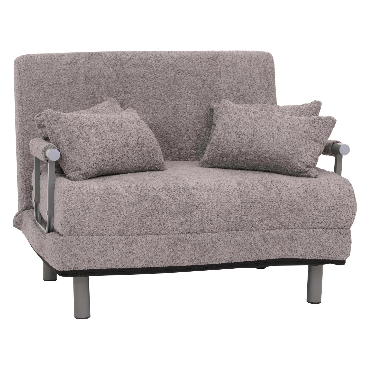 MCW Schlafsessel K29 Stoff Boucle 500g/m² Dunkelgrau