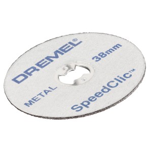 Dremel SC456B Metall-Trennscheibe, 38mm, SpeedClic System für Miniaturwerkzeuge.