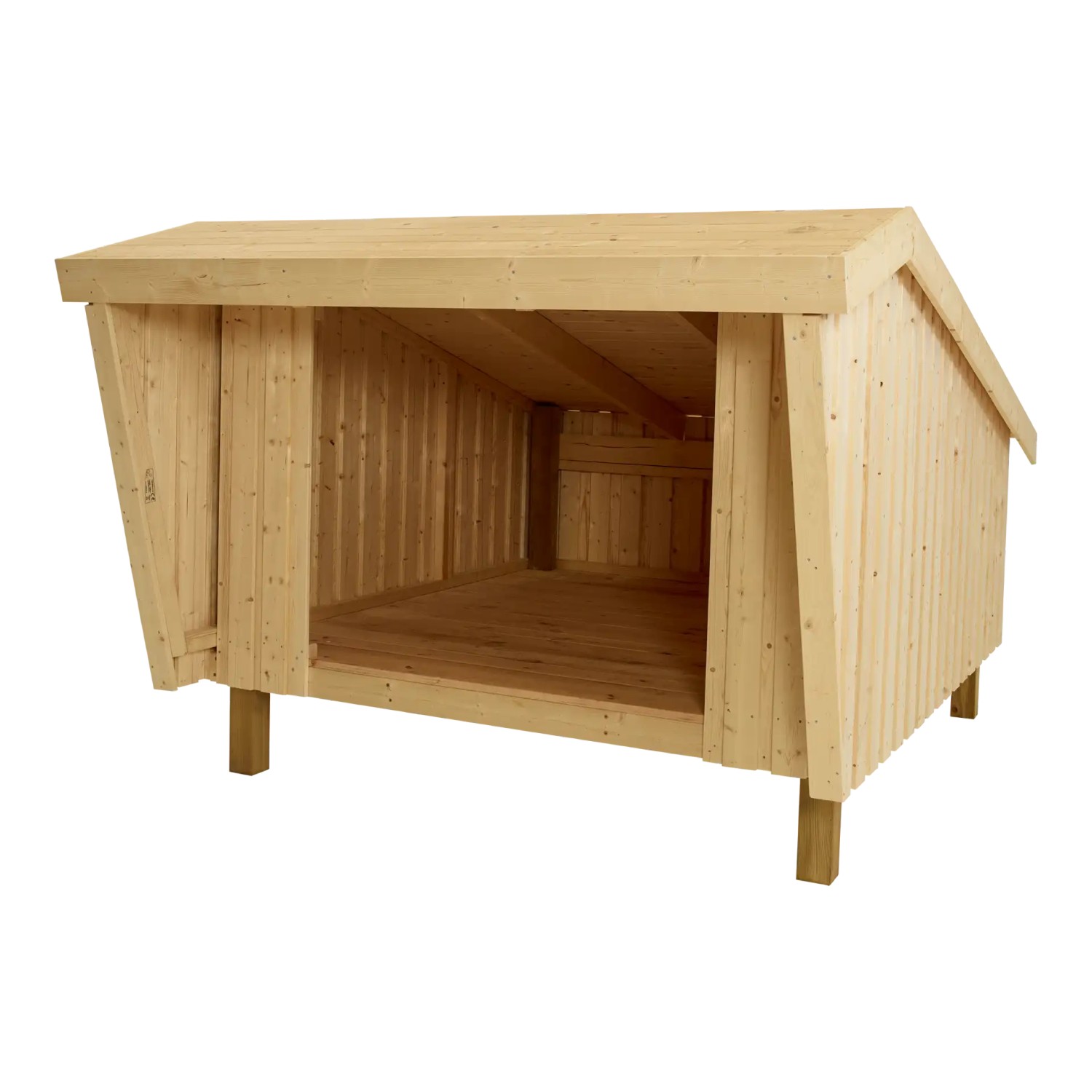 Plus A/S Shelter - unbehandeltes Holz günstig online kaufen