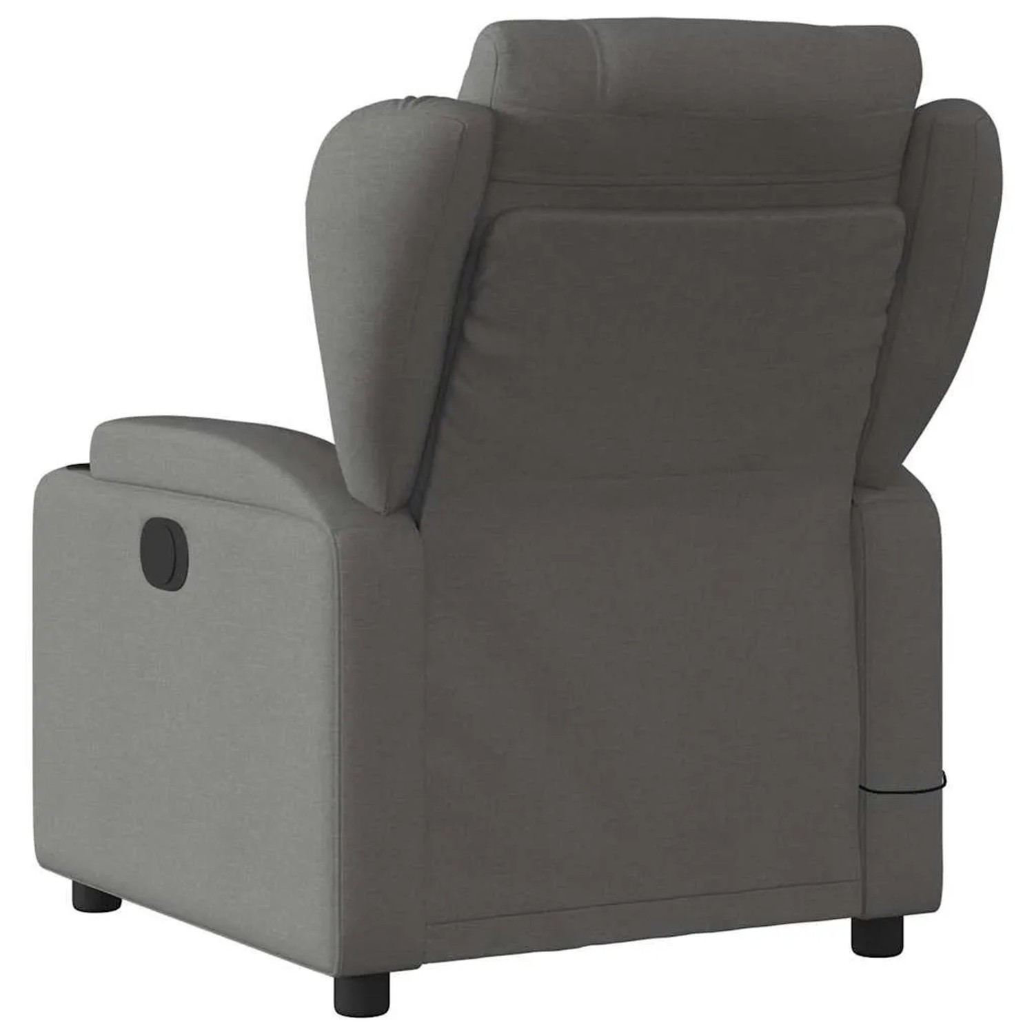 vidaXL Massage-Relaxsessel Stoff Dunkelgrau 3206001_4