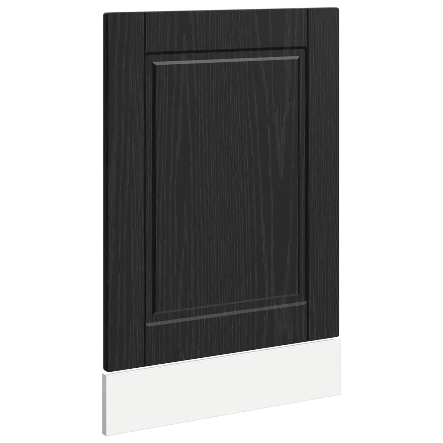 vidaXL Küchenschrank Schwarz Eichen-Optik 45 x 1,5 x 67 cm 8003861