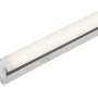 Silberne LED Unterbauleuchte (8W) mit Schalter und neutralweißem Licht.