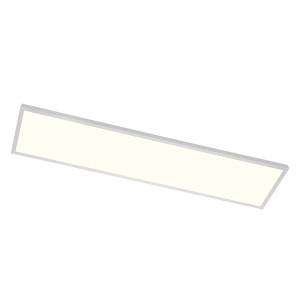 Dimmbares, weißes LED Panel Philia mit Leselampe für Wohnzimmer.