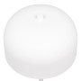 Moderne, dimmbare LED-Stehlampe Jeff in Weiß Matt, Ø 25 cm. Ideal für gemütliches Licht.