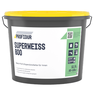 Profidur Superweiß 800 Dispersionsfarbe 12,5 l