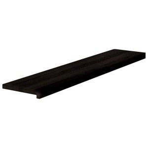 vidaXL Treppenstufen 16 Stk Dunkelbraun 120x30x2 cm Massivholz Eiche 3283060