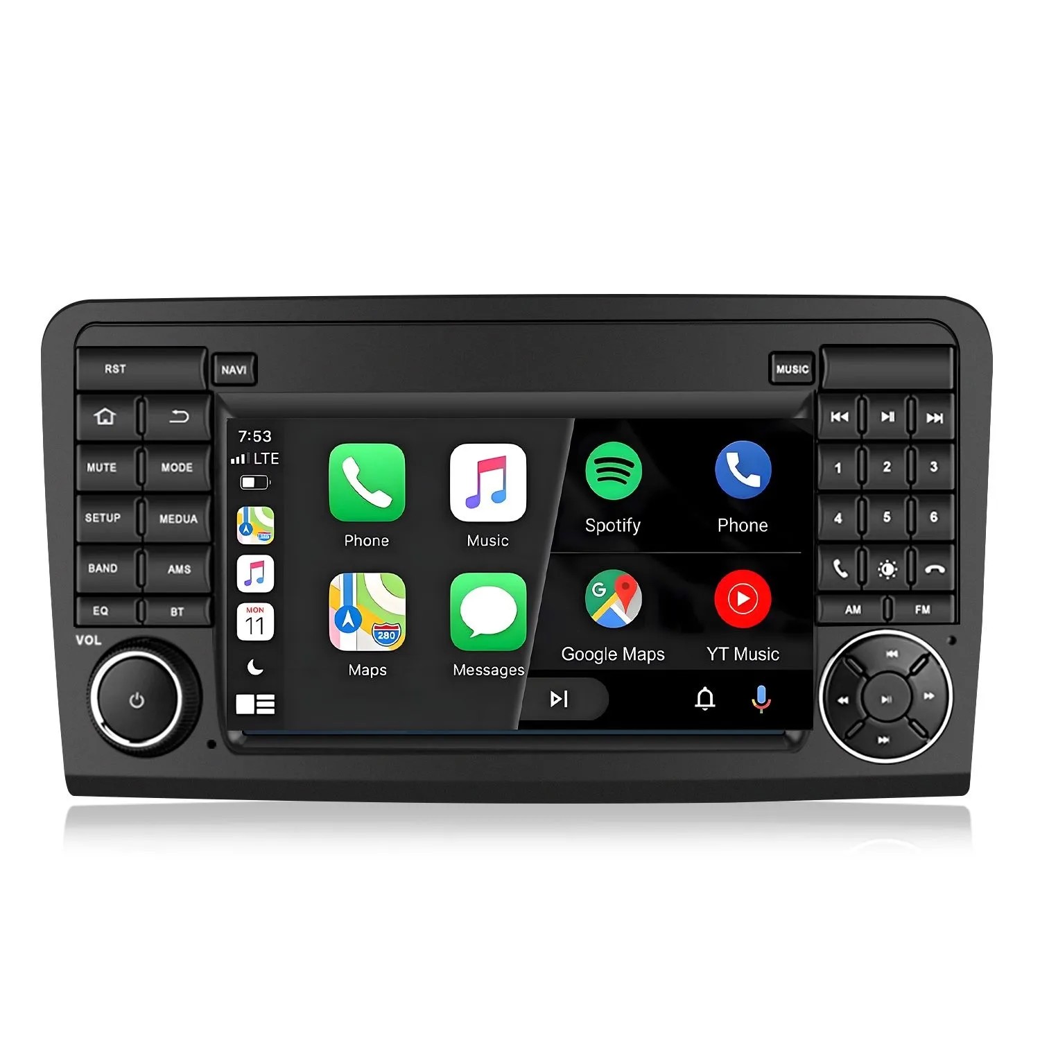 Junsun Autoradio Für Benz Ml Gl Class W164