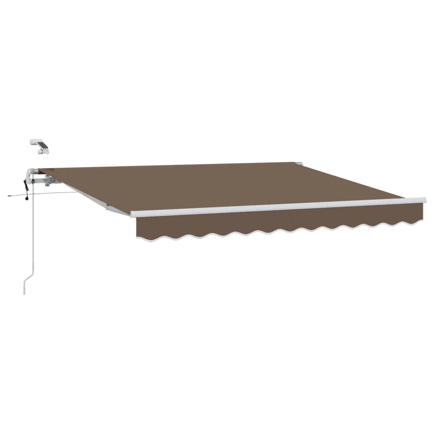 vidaXL Markisenstoff Taupe 500 x 350 cm Polyester 3426428