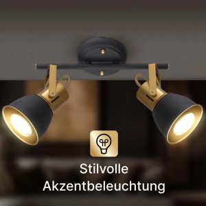 ARTE LAMP Deckenlampe 2 LED Deckenstrahler Für Küche Deckenleuchte