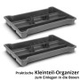 STAHLWERK Kleinteile-Organizer, 2er Set für Werkzeugwagen. Einsätze für Schrauben, Werkzeuge und Zubehör.
