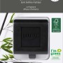 ipuro Autoduft Essentials Black Bamboo, Lufterfrischer für Auto mit Bambus-Duft.
