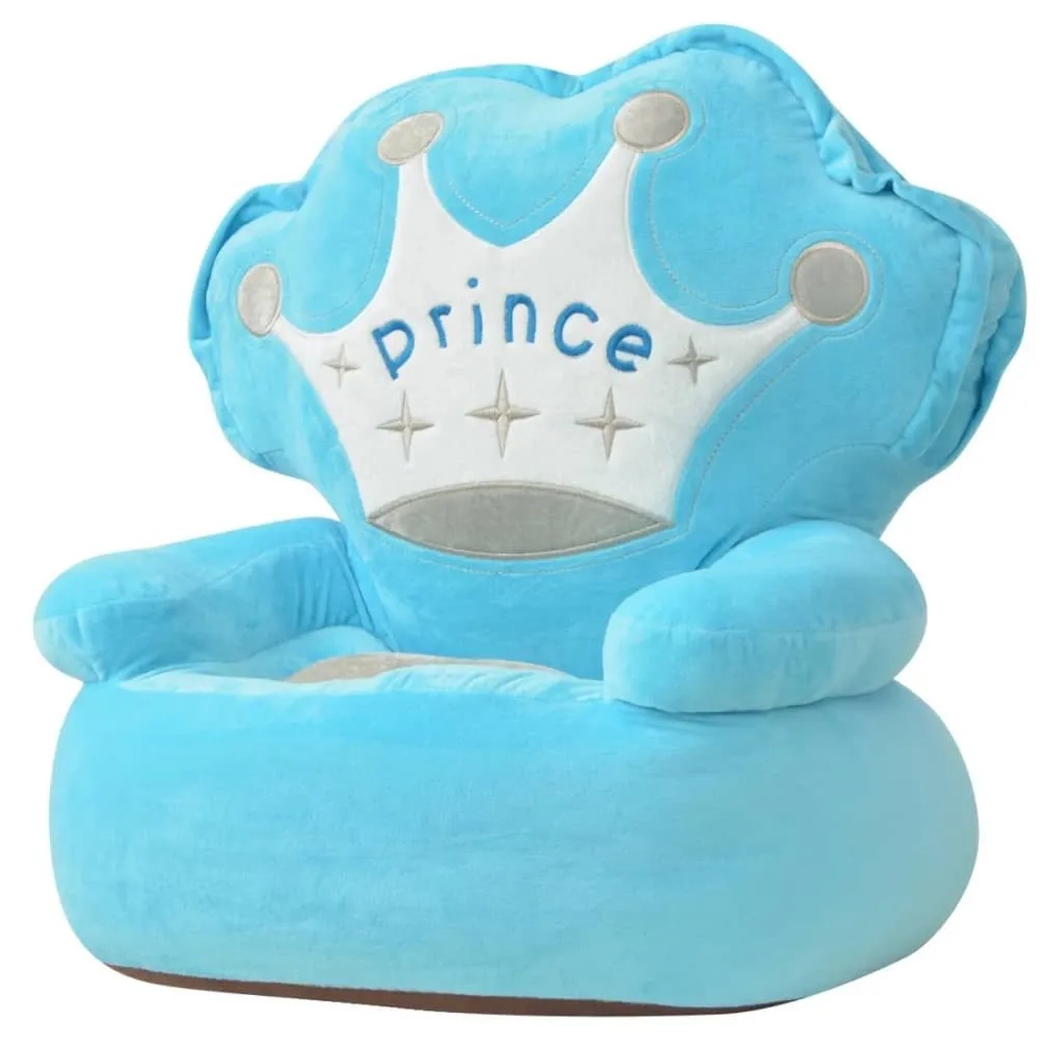 vidaXL Plüsch-Kindersessel Prinz Blau 80157