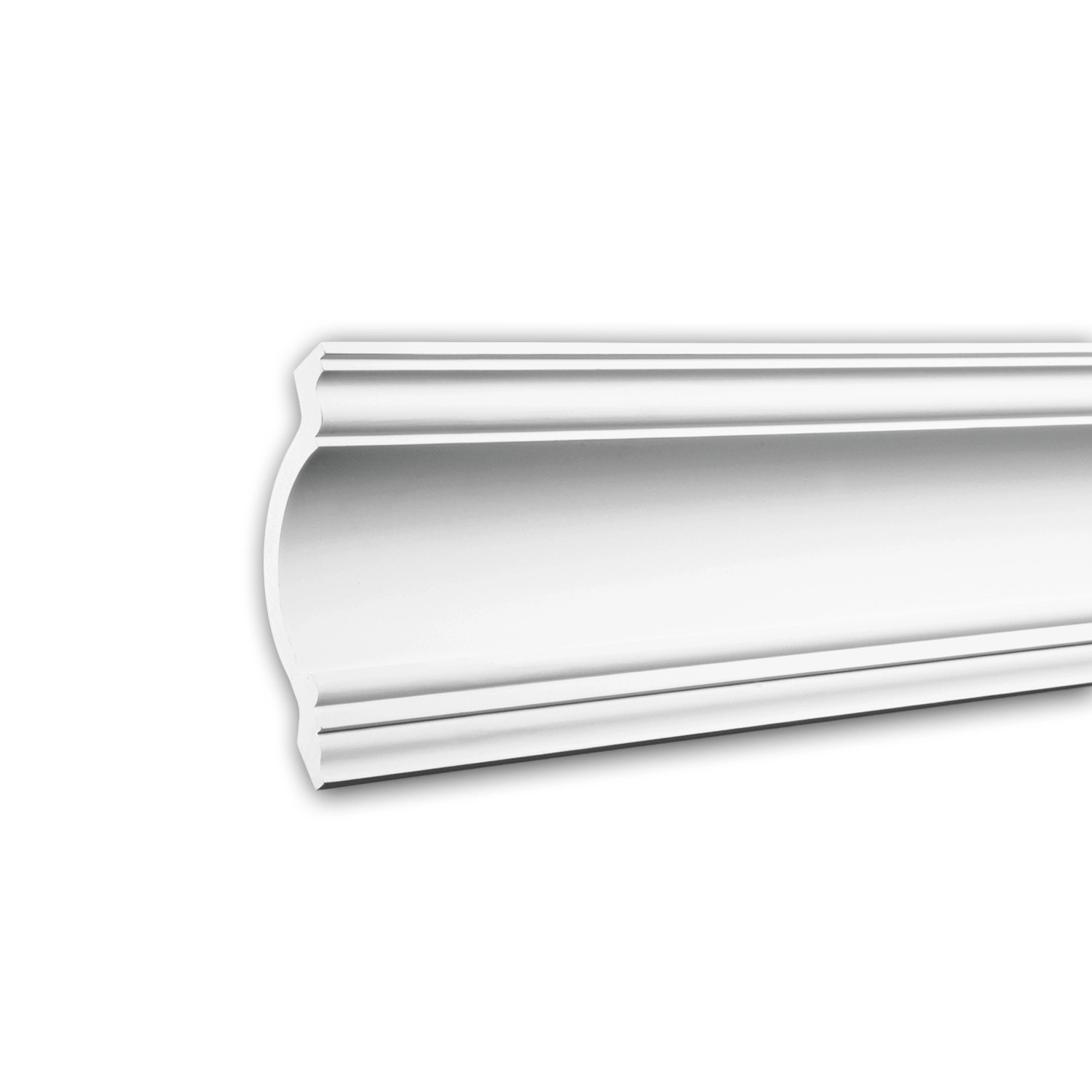 PROFHOME 150117 Eckleiste aus Polyurethan Deckenleiste Stuckleiste 2 m 200 günstig online kaufen